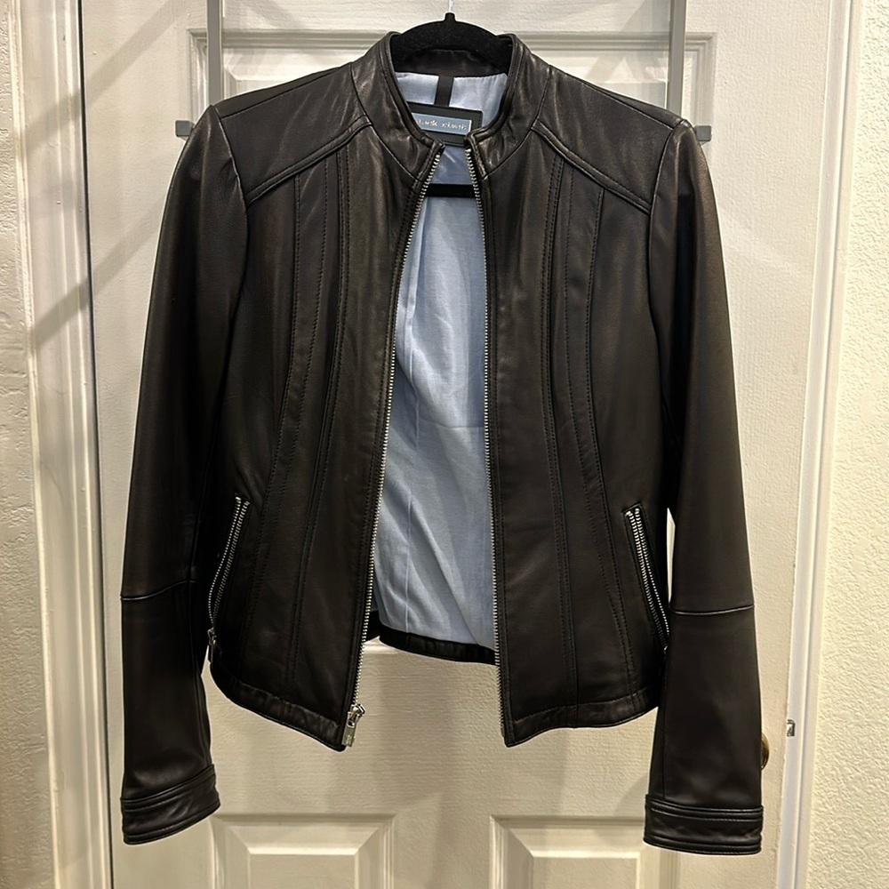Leather jacket